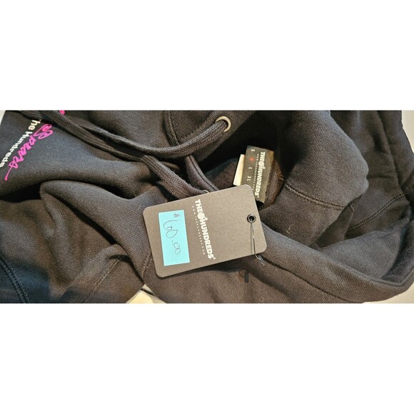 Britney Spears x The Hundreds Hoodie Black Medium NWT Graphic Pop Y2K Streetwear - Picture 3 of 5